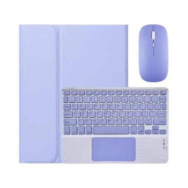 Imagem de Capa Com Teclado Para Samsung Galaxy Tab A9 plus De 11 Polegadas Para 