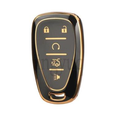 Imagem de Capa De Chave Remota De Carro TPU Para Chevrolet Chevy Camaro Cruze Ma