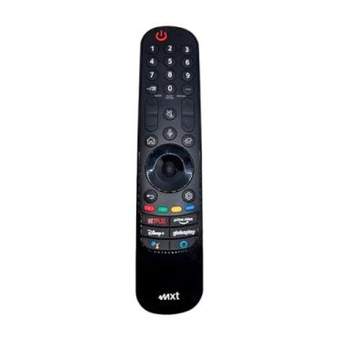Imagem de MXT Controle Smart Magic com Comando de Voz, Teclas de Atalho para Netflix, Prime Video, Disney+, Globoplay, Compatível com TV LG