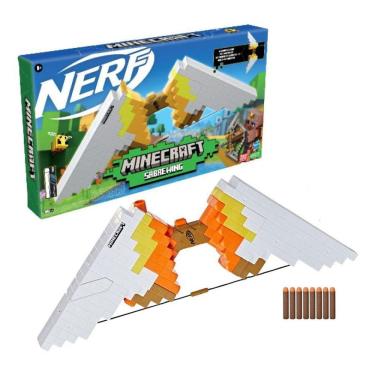 Imagem de Nerf Minecraft Sabrewing Arco Motorizado F4734 Hasbro