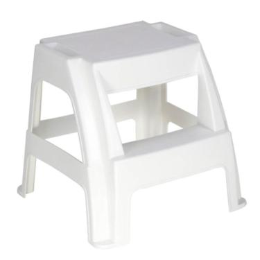 Imagem de Banqueta Escada Tramontina Paiva Branco