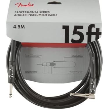 Imagem de Professional Series Instrument Cables, Straight/Angle, 15', Black