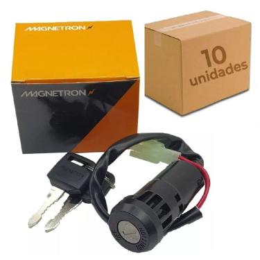 Imagem de CHAVE DE IGNICAO HONDA CG 125 FAN KS 2009 a 2013 MAGNETRON KIT COM 10 PEÇAS