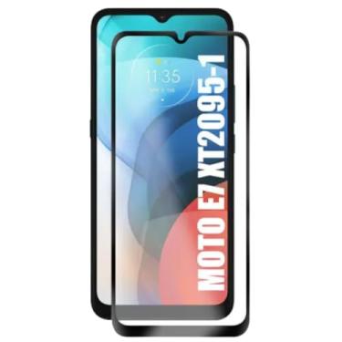 Imagem de [GL CASES] Pelicula Moto E7 Anti Risco Película Motorola Moto E7 De Vidro Temperado 3D 9H Proteção Com Cobertura Total Da Tela + Kit Limpeza Para Aplicação Livre De Bolhas