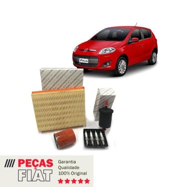 Imagem de Kit Revisão Filtro Vela Novo Palio Fiat 7088845