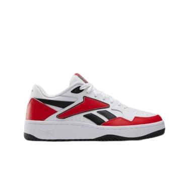 Imagem de Reebok Tênis de basquete unissex ATR Chill, Branco e ouro, 40.5 EU