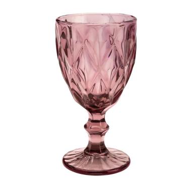 Imagem de Taça De Água Diamond 320Ml Lilás Vidro