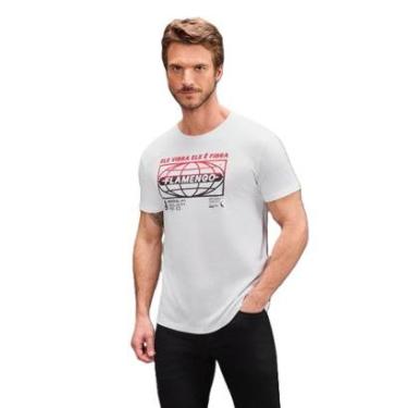 Imagem de Camiseta Estampada Ele Vibra Flamengo Reserva-Masculino