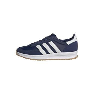 Imagem de adidas Tênis masculino Run 70s 2.0 39, Azul escuro Ftwr branco Ftwr branco, 43 1/3 EU