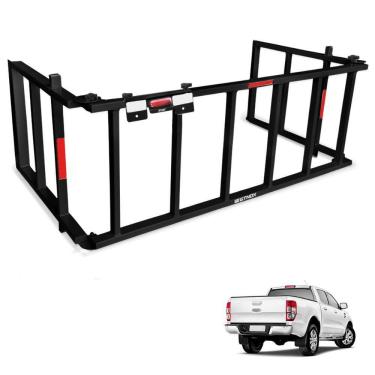 Imagem de Extensor de Caçamba Ranger 2013 a 2023 Rampa Preto