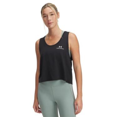 Imagem de Regata de Treino Under Armour Vanish Energy Scoop Feminino, Preto, GG