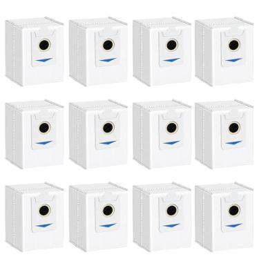 Imagem de Sacos de aspirador de pó compatíveis com ECOVACS DEEBOT X2 Omni/ X2/ X2 PRO/DEX86/T30S / T30S PRO/X5 Robot Aspirador de pó - Sacos de substituição descartáveis de 3L de grande capacidade (pacote com