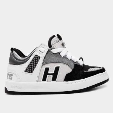 Imagem de Tênis Hocks Bold, Branco, Cinza, 35