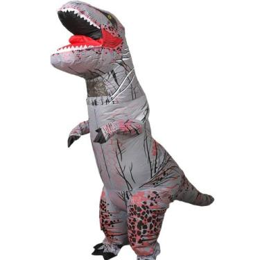 Imagem de Traje de dinossauro inflável KINQUINN para festa de Halloween infantil