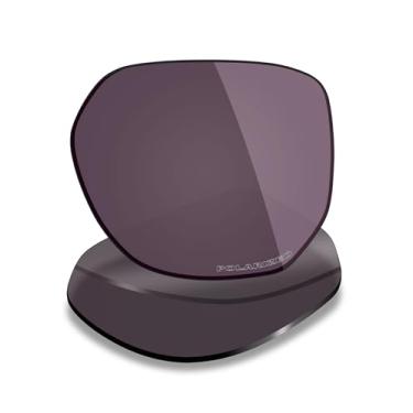 Imagem de Mryok Lentes de reposição ultra polarizadas para óculos de sol Oakley Latch Beta, HD Polarized, proteção UV, resistente a impactos e ajuste perfeito - Irídio cinza