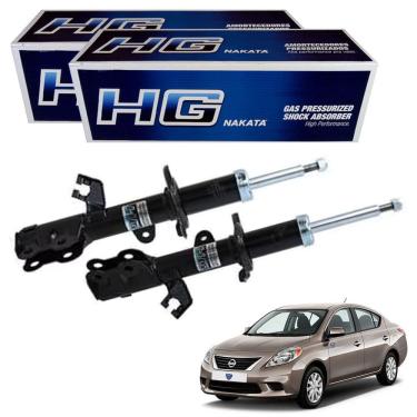 Imagem de Par Amortecedor Dianteiro Esq/Dir Nissan Versa 2011 A 2020