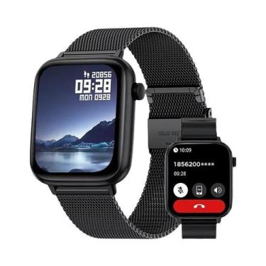 Imagem de Relógio Inteligente Feminino De 1,83 Polegadas IP68 À Prova D'Água Blu