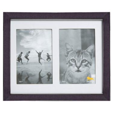 Imagem de Quadro Para Fotos Allegro Duplo Horizontal Tabaco 25 X 20 Cm - 2105.27tb.le00 - Leão