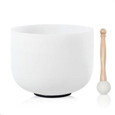 Imagem de Taça de canto de cristal CVNC 432 Hz 20 cm D Note Navel Chakra