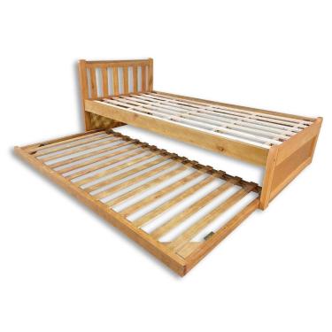 Imagem de Bicama 100% Madeira Eucalipto Talinha Mogno Mel