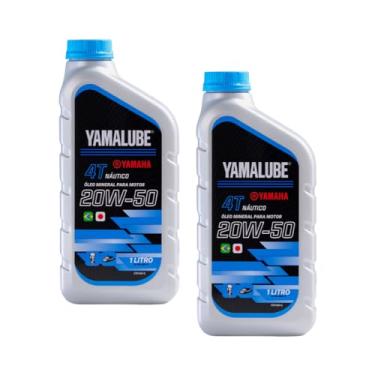 Imagem de Kit Yamalube 2 Óleos 20w-50 4 Tempos para Motores de Popa e Motos Aquáticas