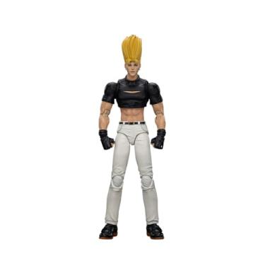 Imagem de JOYTOY SNK 1/18 Action Figure KOF 98UM Hero Team Benimaru Nikaido Collection Model Birthday Gift JT01444