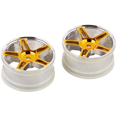 Imagem de Redcat Racing Orange Chrome 5 Spoke Split Wheels (2 Piece)