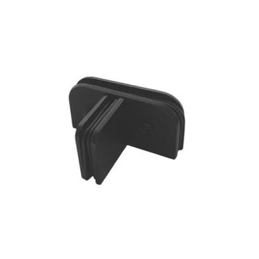 Imagem de 1308 - Suporte com miolo para união de 3 vidros - Preto - De acordo co