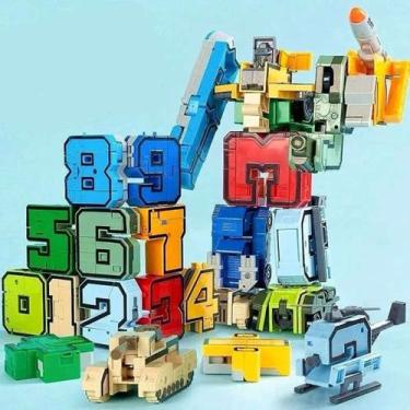 Imagem de Brinquedo Robô de Números Educativo Entrega Rápida - Atena