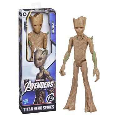 Imagem de Boneco Marvel Avengers Titan Hero Series. Figura Articulada De 30 Cm - Groot - F6012 - Hasbro