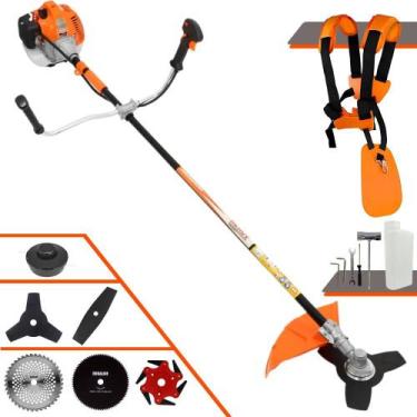 Imagem de Roçadeira Completa Vulcan VR520H À Gasolina 2T 52cc 2,5HP Alta Potênci