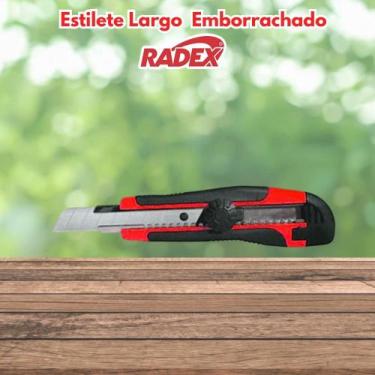 Imagem de Estilete Largo Radex Emborrachado 18mm ref.318