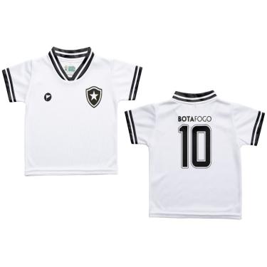 Imagem de Camiseta Bebê Botafogo Branca - Torcida Baby