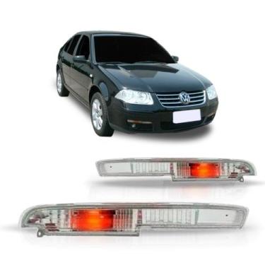 Imagem de Par Pisca Parachoque Bora 2008 2009 2010 2011 Cristal Fitam