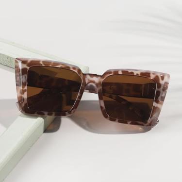 Imagem de Óculos de sol grandes olho de gato para mulheres, óculos de sol, beisebol, softball, ciclismo, pesca -NR2141S, Tartaruga