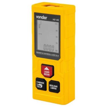 Imagem de Medidor de distância a laser 40m VD 40 Vonder