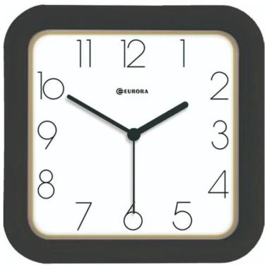 Imagem de Relogio de Parede Preto Real Eurora 6550