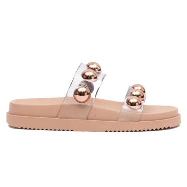 Imagem de Chinelo Feminino Ice Translúcido Mocca Petite Jolie PJ7186