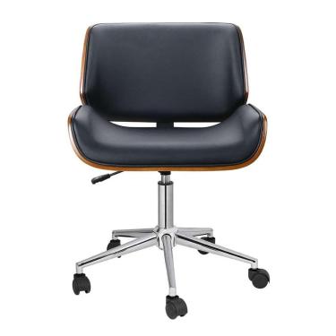 Imagem de Cadeira de Escritório Diretor Giratória Lauren Preta