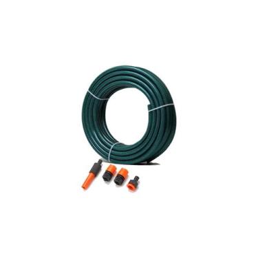 Imagem de Kit de irrigação reforçado com mangueira de jardim de 1/2 polegada e 1