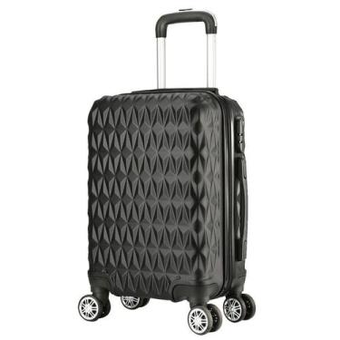 Imagem de Mala de Viagem Média Ac74 65x42x26 Em Abs C/ Rodinhas 360º Rosa Ouro -