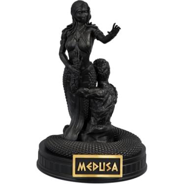 Imagem de Estátua Medusa Mitologia Grega Estatueta - Versão 4 (Cor Aurum Noctis)