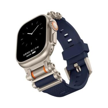 Imagem de Pulseira De Borracha De 49mm Para Apple Watch Ultra Série 10 9 8 7 Se 