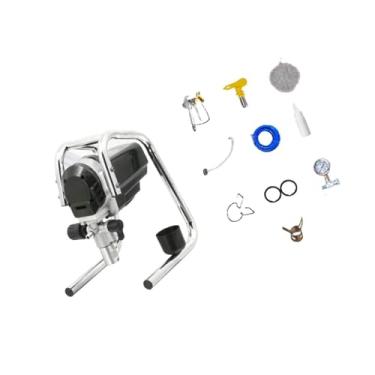Imagem de XLWLLNJ Pulverizador de Tinta Elétrico Sem Ar com Suporte, Plugue UE 220V, Pressão