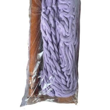 Imagem de Rede Cadeira Balanço Descanso Teto Suspensa Trançada Reforçada(Lilás)