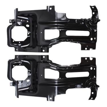 Imagem de DriveFix Par de retentor de suporte externo para para-choque dianteiro para Chevrolet Silverado 2500 3500 HD 2015-2019 lado esquerdo e direito