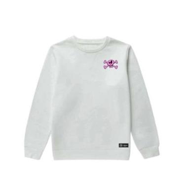 Imagem de Blusão Moletom Infantil Rock And Roll Personalizado sem Capuz gola Redonda-Unissex