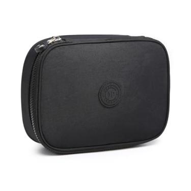 Imagem de Estojo Box Organizador Divisórias Escolar Infantil Juvenil Adulto (Preto)