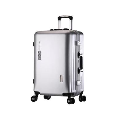 Imagem de Mala USB silenciosa com rodízio duplo, rotação de 360 graus, tipo e à prova de choque, impermeável, com gancho, bolsa de transporte, viagem de negócios, leve, grande capacidade, conveniente Stora