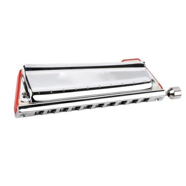 Imagem de Gaita profissional 10 furos C cromática sem válvula Tipo de desempenho profissional (Pop)